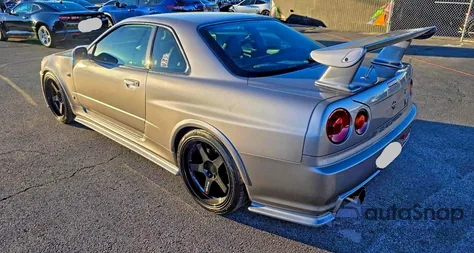 1999 Nissan Gt-R from USA, damaged, VIN BNR34-003772